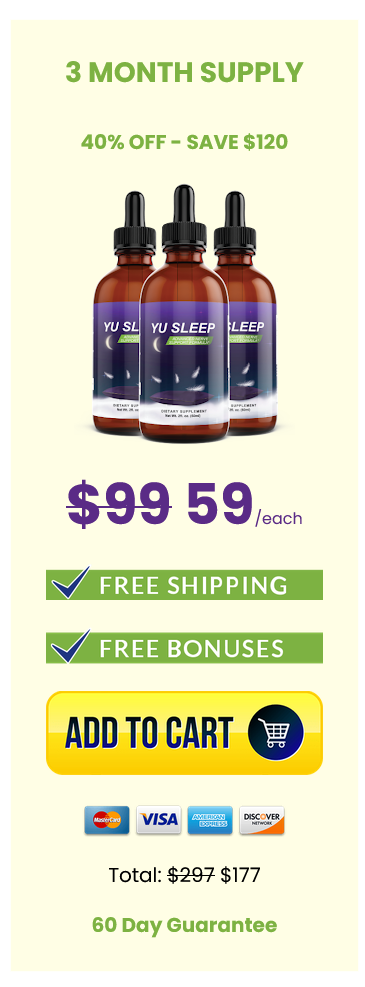 Yu Sleep 3 bottle supply